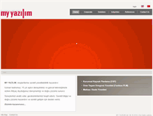 Tablet Screenshot of myyazilim.com